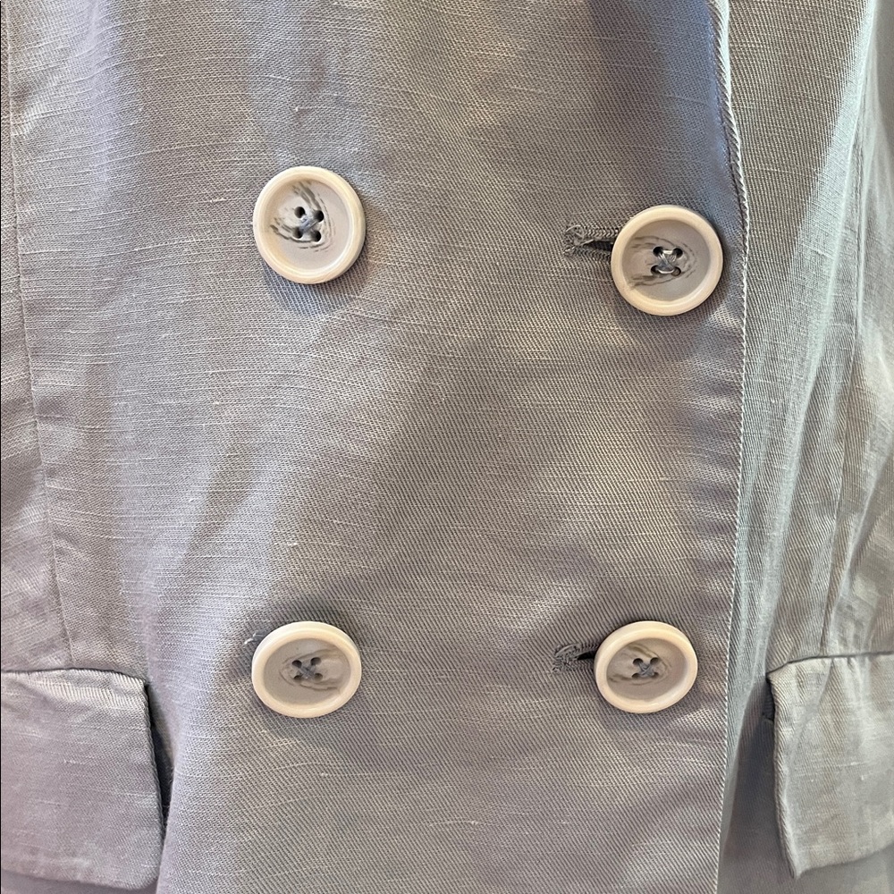 Rosetta Getty Blue Double Breasted Blazer - Picture 7 of 12
